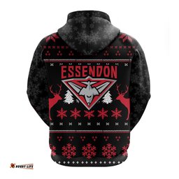 essendon hoodie christmas ugly style