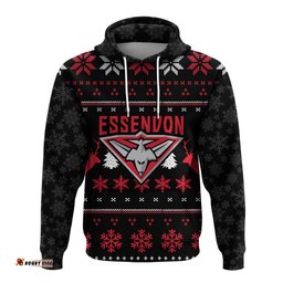 essendon hoodie christmas ugly style