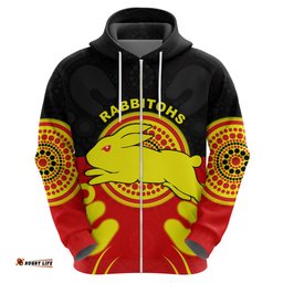 rabbitohs indigenous hoodie style aboriginal flag