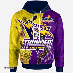storm aboriginal rugby custom hoodie the indigenous storm thunder catcher rlt13