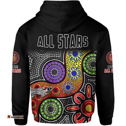 all stars christmas hoodie indigenous dreamtime