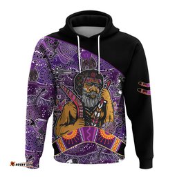 australian boomerang hoodie indigenous australia purple graceful