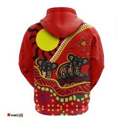 aboriginal koala painting hoodie