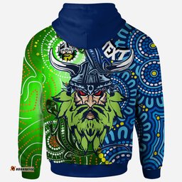 raiders rugby custom aboriginal hoodie the indigenous raiders power rlt13