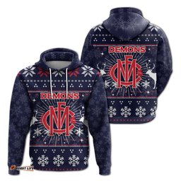 demons hoodie christmas ugly style