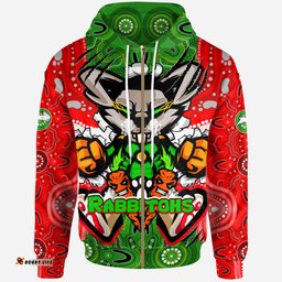 rabbitohs aboriginal rugby hoodie rabbitohs stand above the rest scratch style rlt13