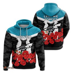 port adelaide power anzac day indigenous art hoodie