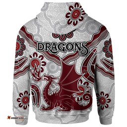 stgeorge rugby hoodie custom aboriginal st george hoodie rlt13
