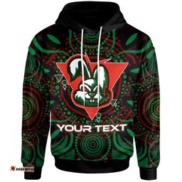 rabbitohs rugby hoodie custom rabbitohs aboriginal hoodie rlt13