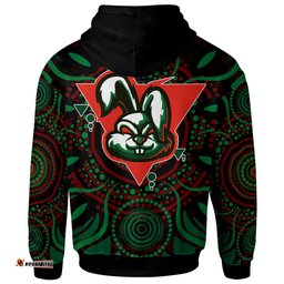rabbitohs rugby hoodie custom rabbitohs aboriginal hoodie rlt13