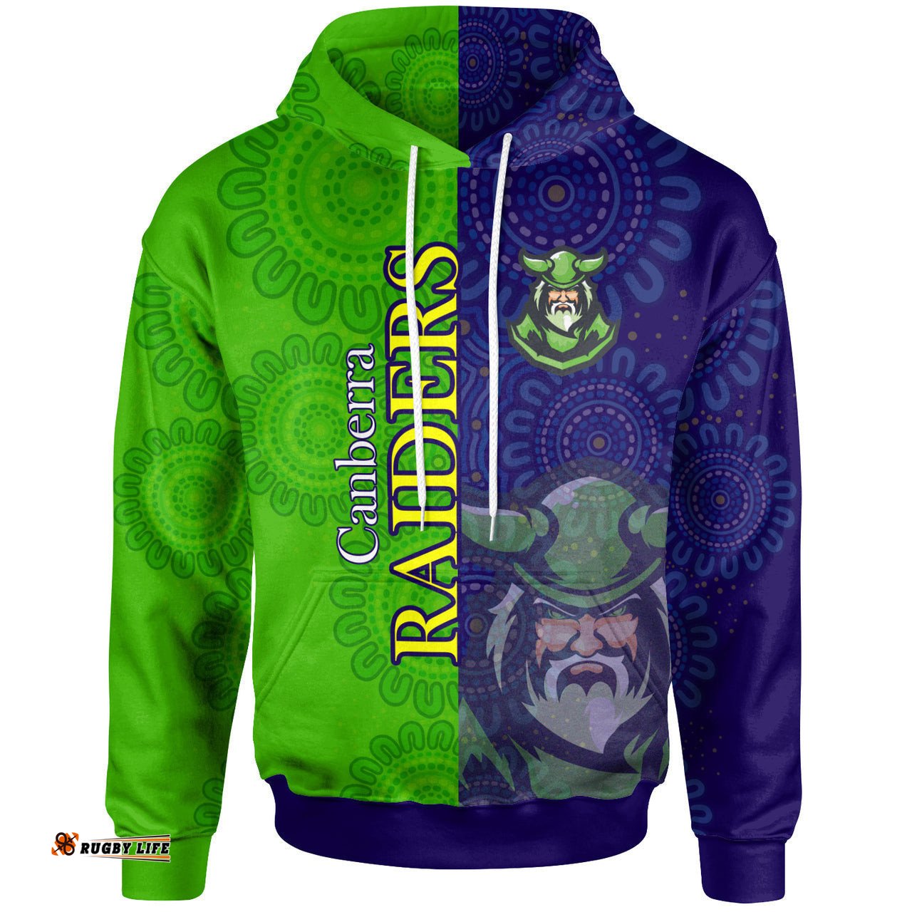raiders hoodie custom raiders rugby aboriginal style hoodie rlt13