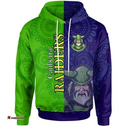 raiders hoodie custom raiders rugby aboriginal style hoodie rlt13
