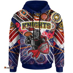 knights rugby hoodie aboriginal knights anzac day lest we forget  hoodie