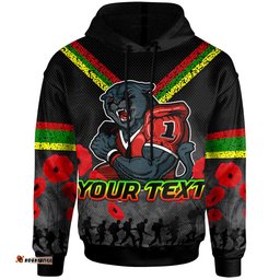 panthers rugby hoodie custom anzac day panthers hoodie rlt13