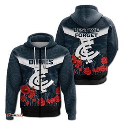 blues anzac day hoodie indigenous art
