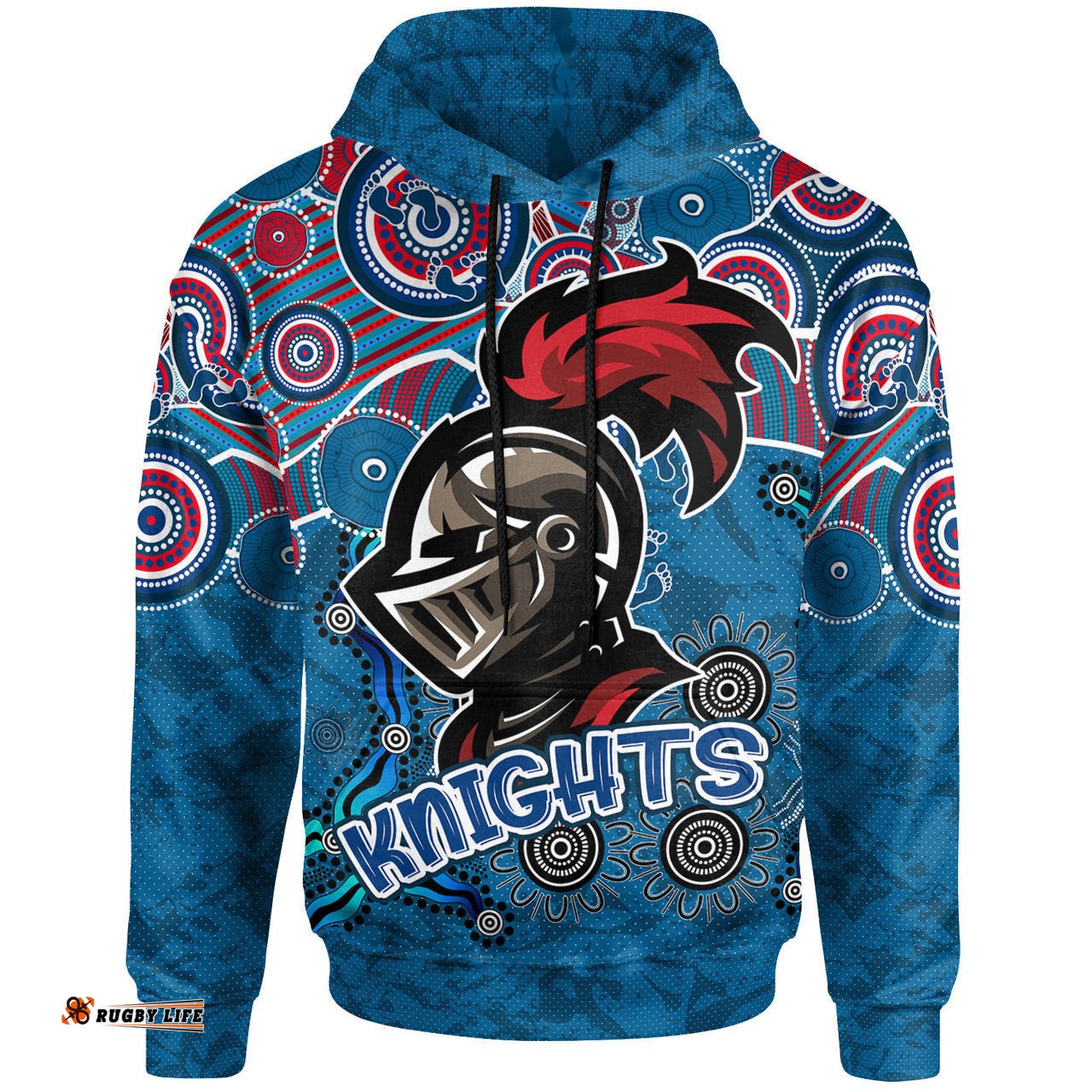 knights rugby hoodie custom super knights hoodie rlt13