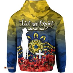 parramatta eels hoodie anzac day poppy flowers with army patterns