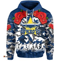 anzac day hoodie cowboys army style no1