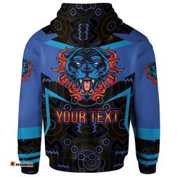 panthers rugby hoodie custom angry panther style hoodie rlt13