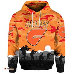 custom personalised greater western sydney giants anzac zip up and pullover hoodie simple style