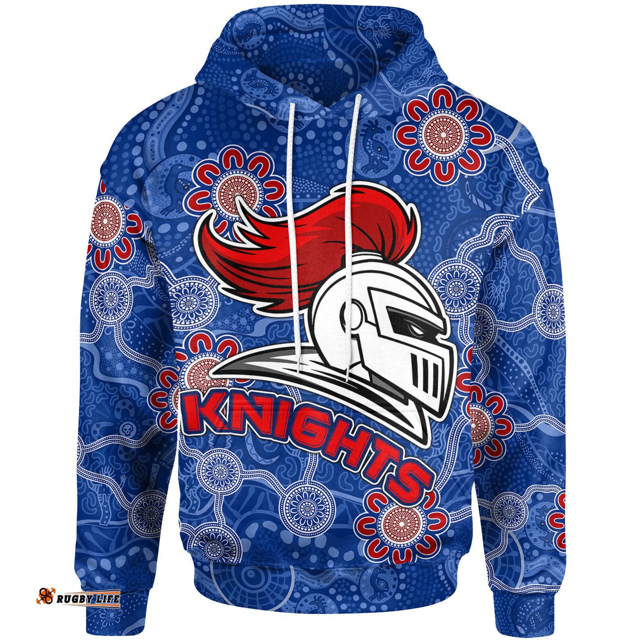 knights rugby hoodie custom aboriginal rugby knights rlt13