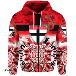 custom personalised ltyentye apurte anzac zip up and pullover hoodie indigenous vibes saints