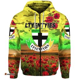 custom personalised ltyentye apurte anzac zip up and pullover hoodie poppy vibes ltyentyies