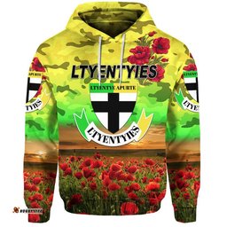 custom personalised ltyentye apurte anzac zip up and pullover hoodie poppy vibes ltyentyies