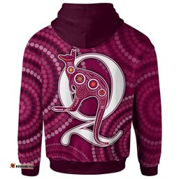 maroons rugby hoodie custom maroons rugby hoodie rlt13