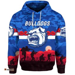 custom personalised western bulldogs anzac zip up and pullover hoodie simple style