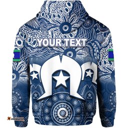custom personalised cats australian football torres strait islanders mix aboriginal hoodie
