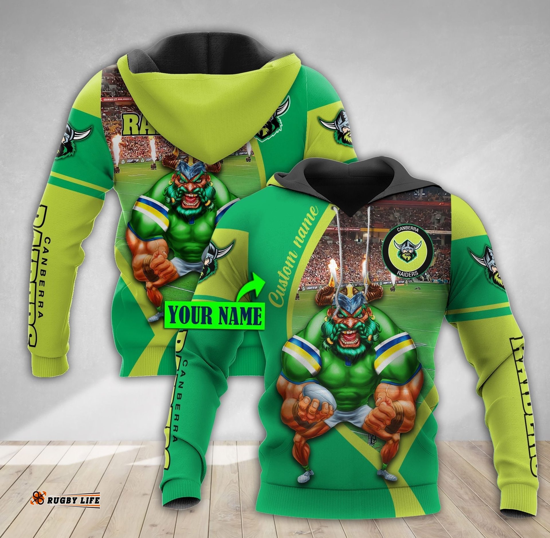 raiders personalized 3d mascot hoodie dtt3dhd100602