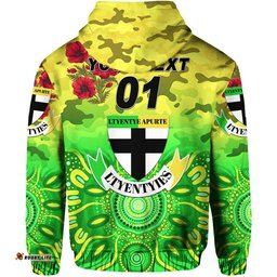custom personalised ltyentye apurte anzac zip up and pullover hoodie indigenous vibes ltyentyies