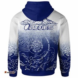 blues rugby hoodie custom blues rugby mountain style hoodie