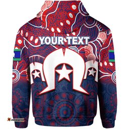 custom personalised roosters torres strait islanders mix aboriginal hoodie