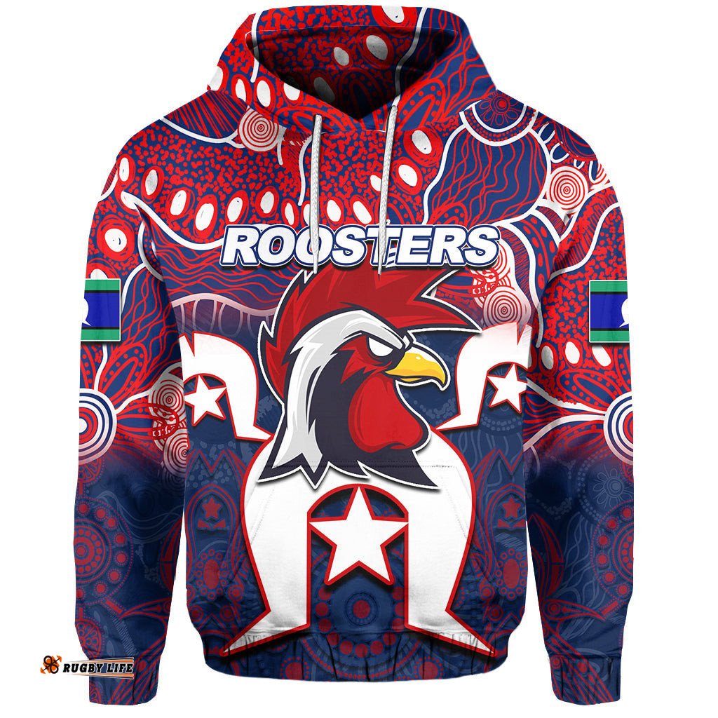 custom personalised roosters torres strait islanders mix aboriginal hoodie