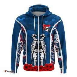the knights rugby hoodie anzac day camo style