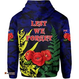 anzac day hoodie army patterns