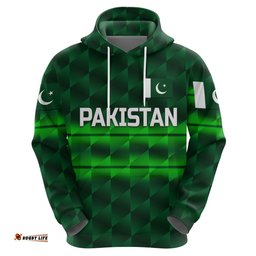 custom personalised pakistan cricket hoodie pak shaheens unique dark green