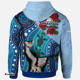 waratahs rugby indigenous custom patronage hoodie nsw waratahs bloods in my veins