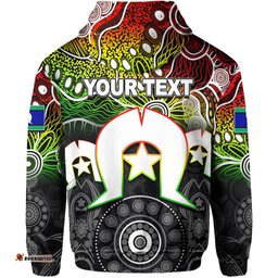 custom personalised panthers atorres strait islanders mix aboriginal hoodie