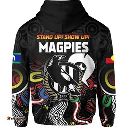 magpies naidoc week hoodie collingwood football aboriginal