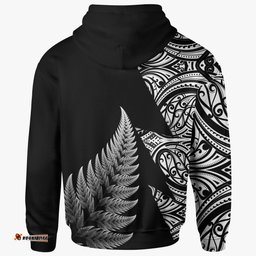new zealand rugby zip hoodie aotearoa maori style