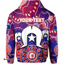 custom personalised knights torres strait islanders mix aboriginal hoodie