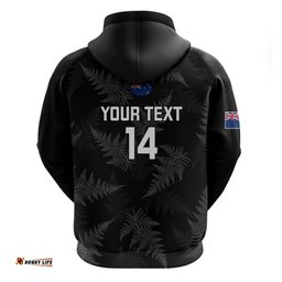 personalised new zealand silver fern rugby hoodie go aotearoa world cup