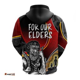 naidoc week hoodie aboriginal art for our elders