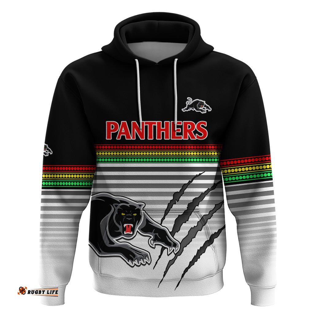 penrith panthers rugby hoodie authentic permiers black version