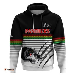 penrith panthers rugby hoodie authentic permiers black version