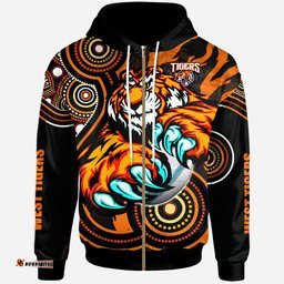 tigers rugby custom indigenous hoodie this is my jungle aboriginal style
