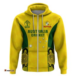 custom australia cricket hoodie world cup go champions indigenous